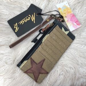 rustic patriotic wallet by Mona B.